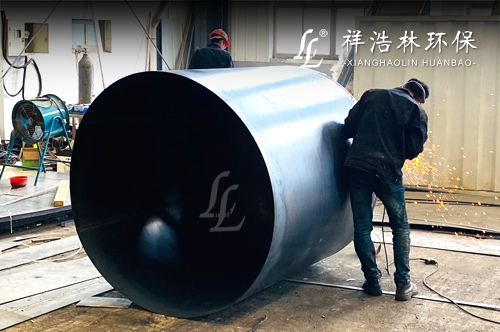 過濾罐生產現場